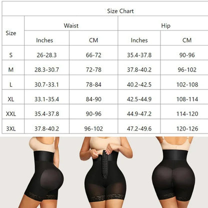 VelvaFit Tummy Control Shorts High Waist